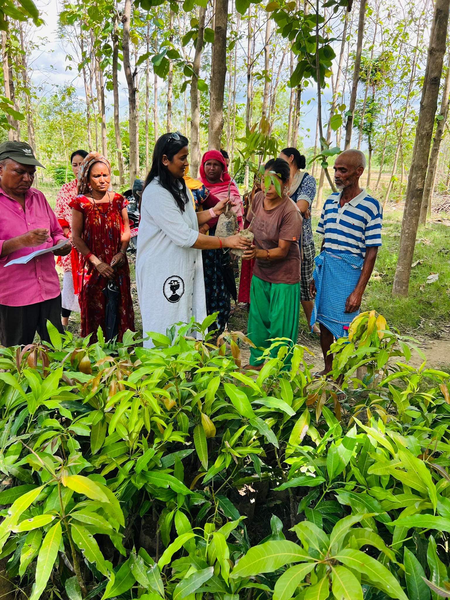 Fruit Sapling Distribution Program in Bardiya
