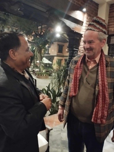 International Family Forest Alliance (IFFA) Chairperson, Hubert De Schorlemer Visited Nepal