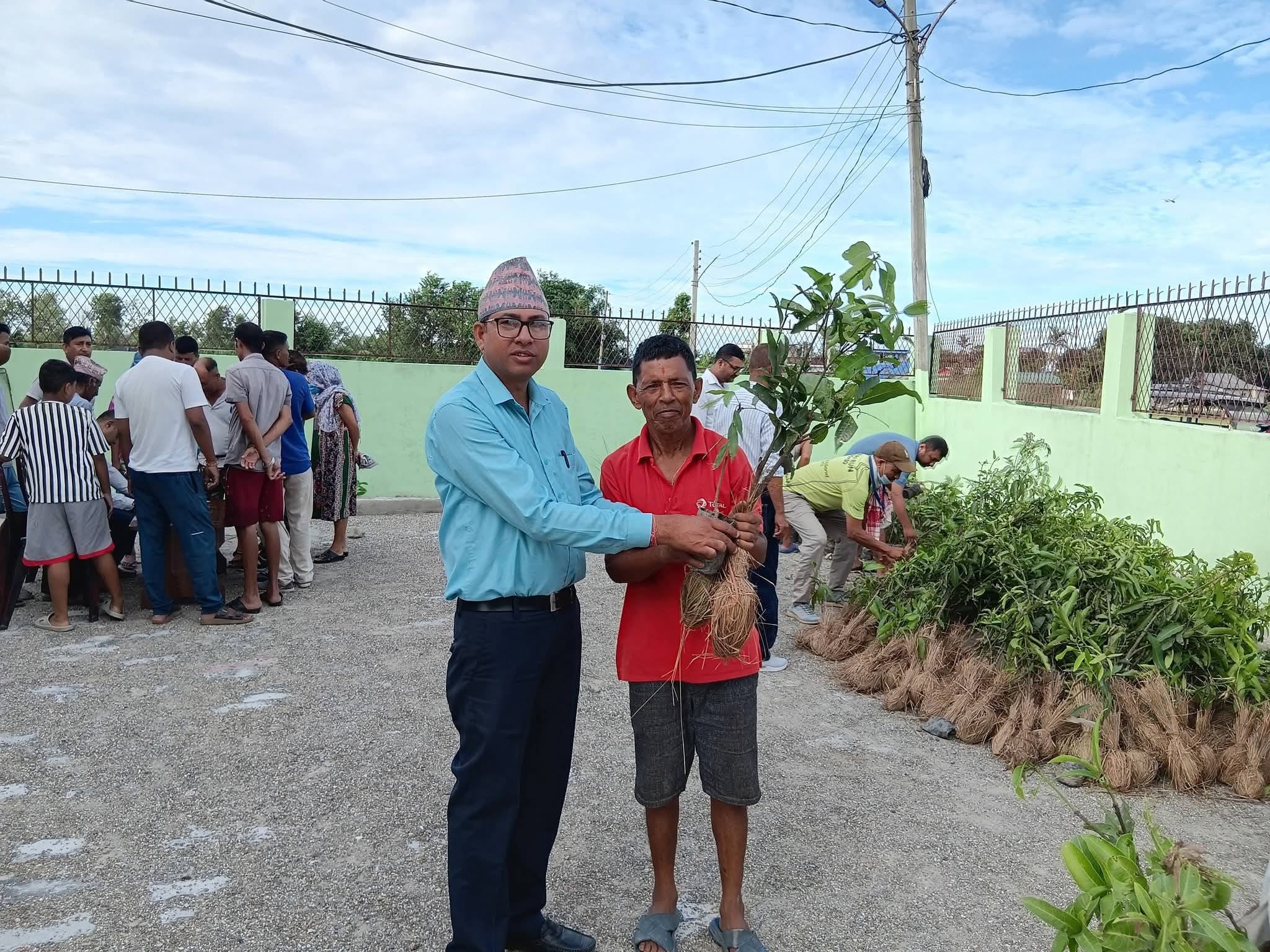 Planting for the Future: Boosting Livelihoods of Family Forest Farmers of Urlabari Through Fruit Seedling Distribution and Plantation in Private land